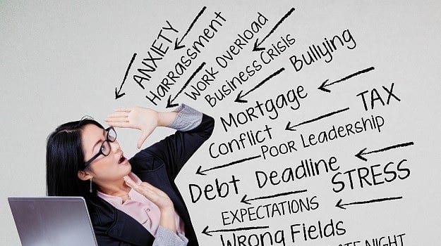 Stress stock photo