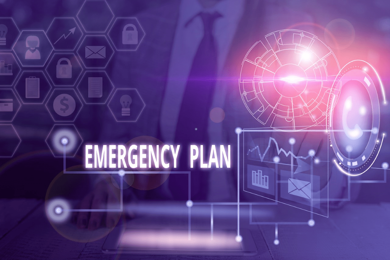 Emergency Plan stock graphic