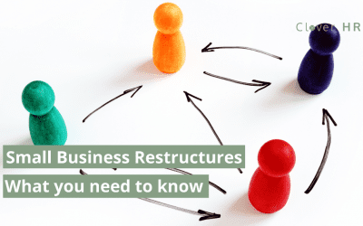 Small Business Restructures – What You Need To Know