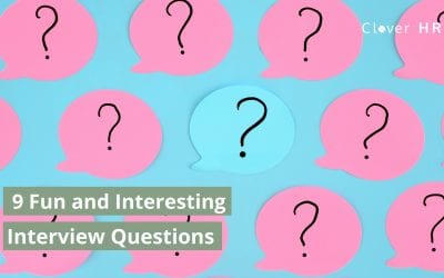 9 Fun and Interesting Interview Questions