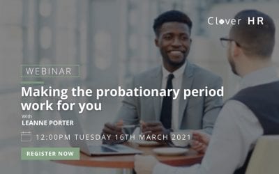 Making the Probationary Period Work For You