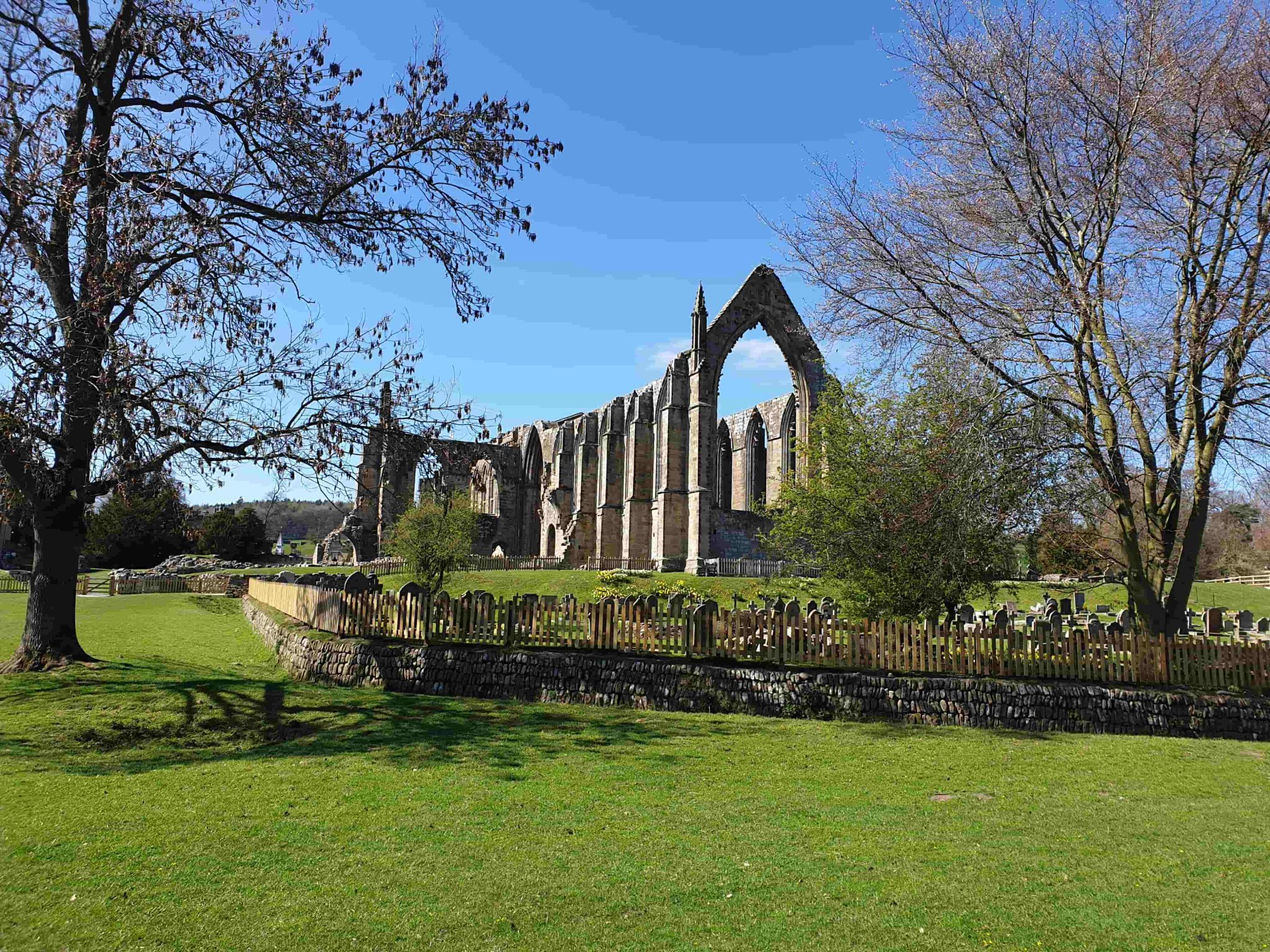 Bolton Abbey in Bradford, West Yorkshire.